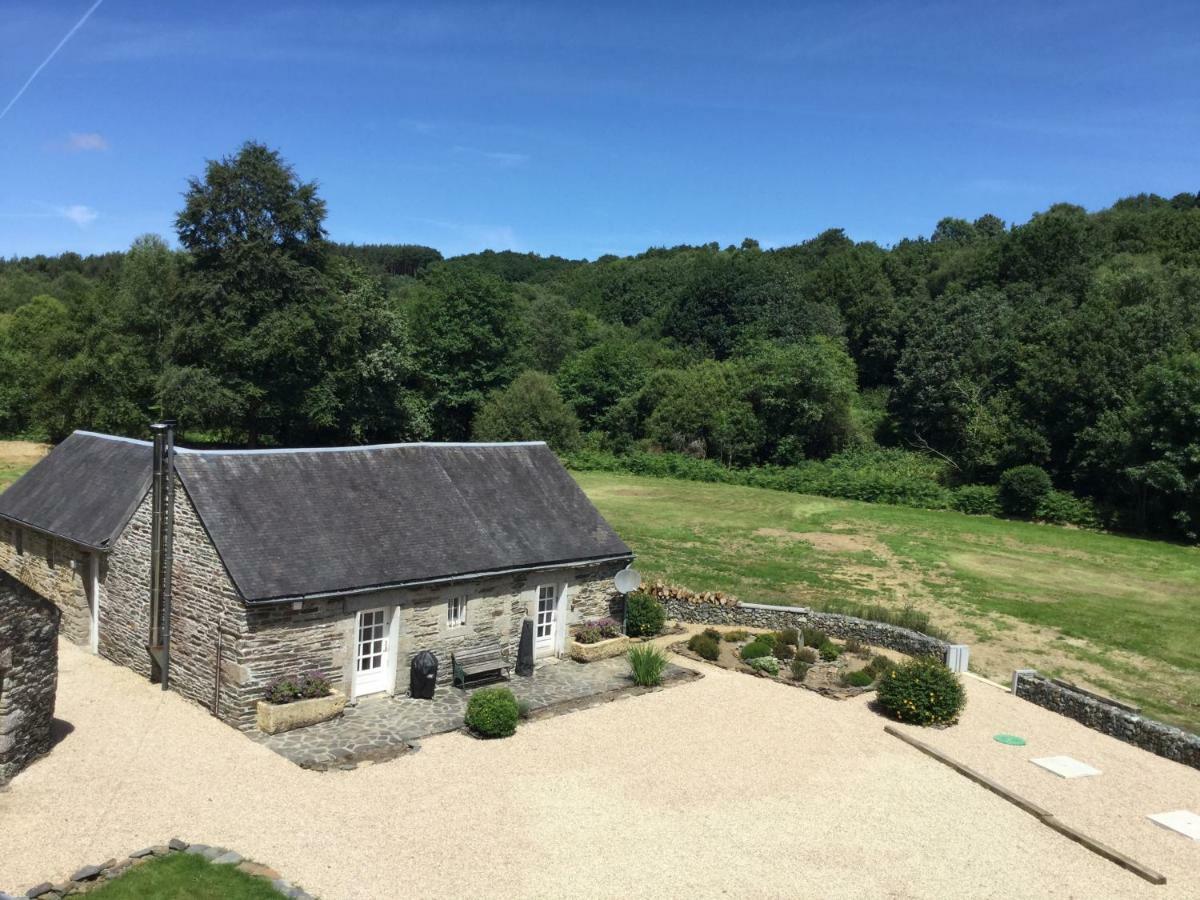 Gite Moulin Du Squiriou Berrien Bagian luar foto